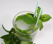 Sommerdrink mit Minzsirup DSC06843a