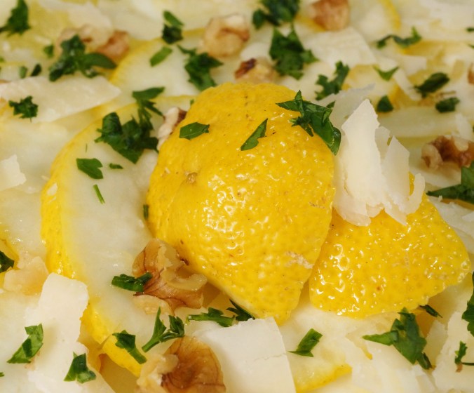 Carpaccio di Cedri Zitronen Carpaccio coconutcucumber.com DSC02309