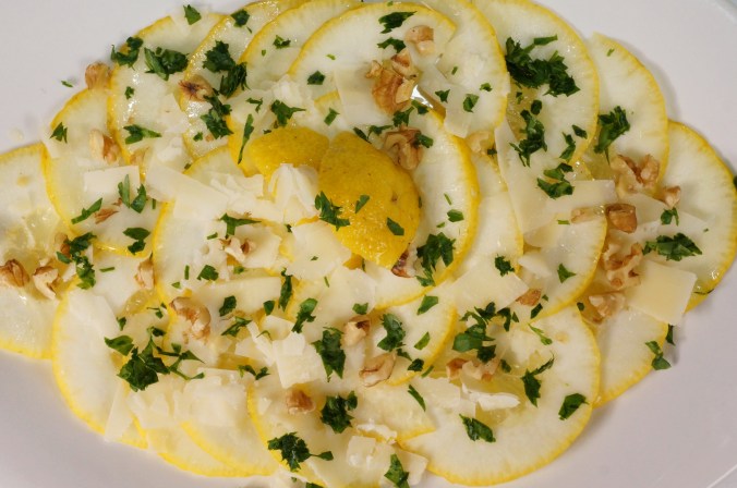 Carpaccio di Cedri Zitronen Carpaccio coconutcucumber.com DSC02322