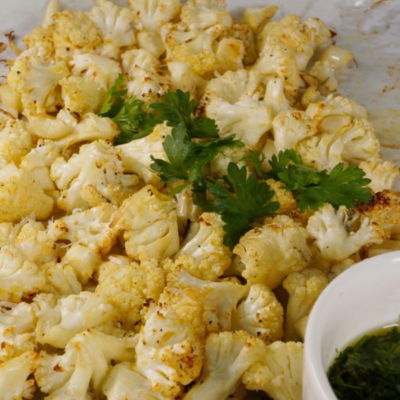 Gerösteter Blumenkohl vom&nbsp;Blech